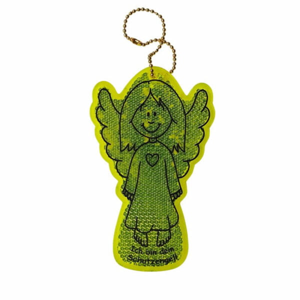 Reflective Angel Keychain